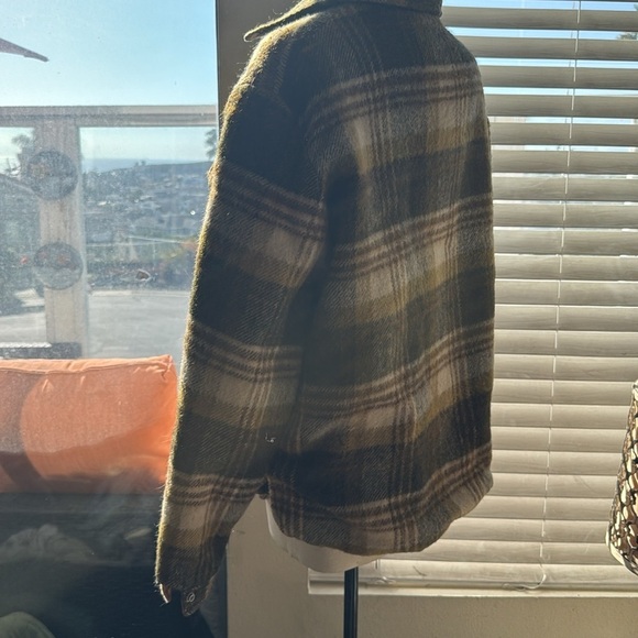 Towncraft Vintage super warm flannel plaid lined Pennys Jacket / Coat size Large - Picture 5 of 15